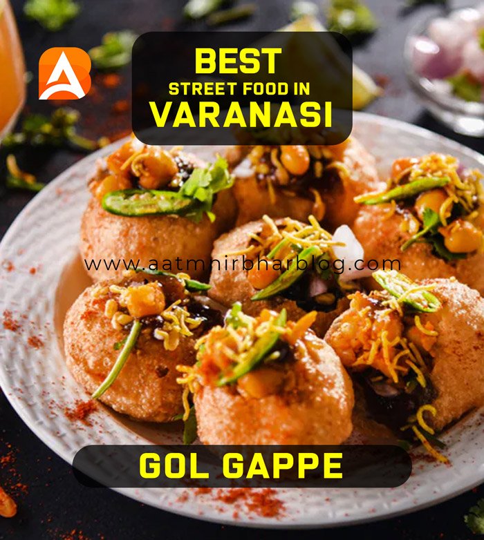 gol gappe chaat in Varanasi Best Street Food in Varanasi